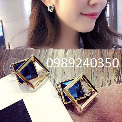 Khuyên tai, hoa tai nữ đẹp, trẻ trung, phong cách Hàn Quốc