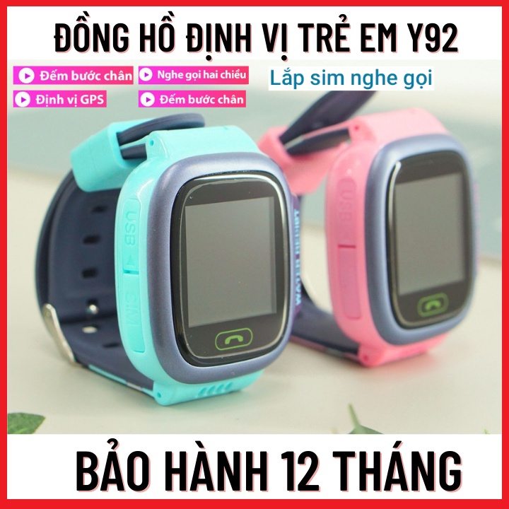 Đồng hồ thông minh trẻ em Z66-Đồng Hồ Định Vị-Lắp Sim,Chống Nước,Có Camera,Chống Mất,Nghe Gọi-Bảo Hành 12 Tháng