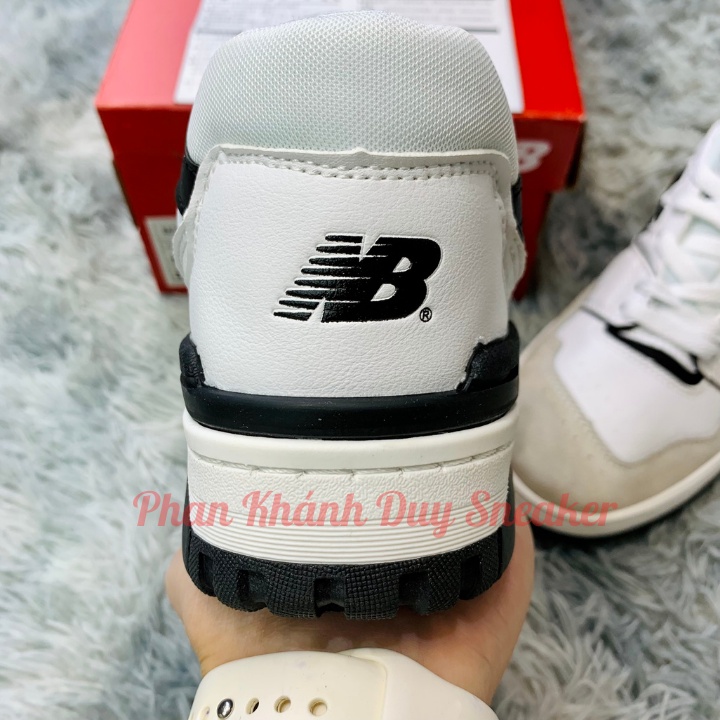 Giày new balance 550 white black nb đen trắng bb550