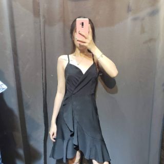 Đầm đắp ngực chéo vạt