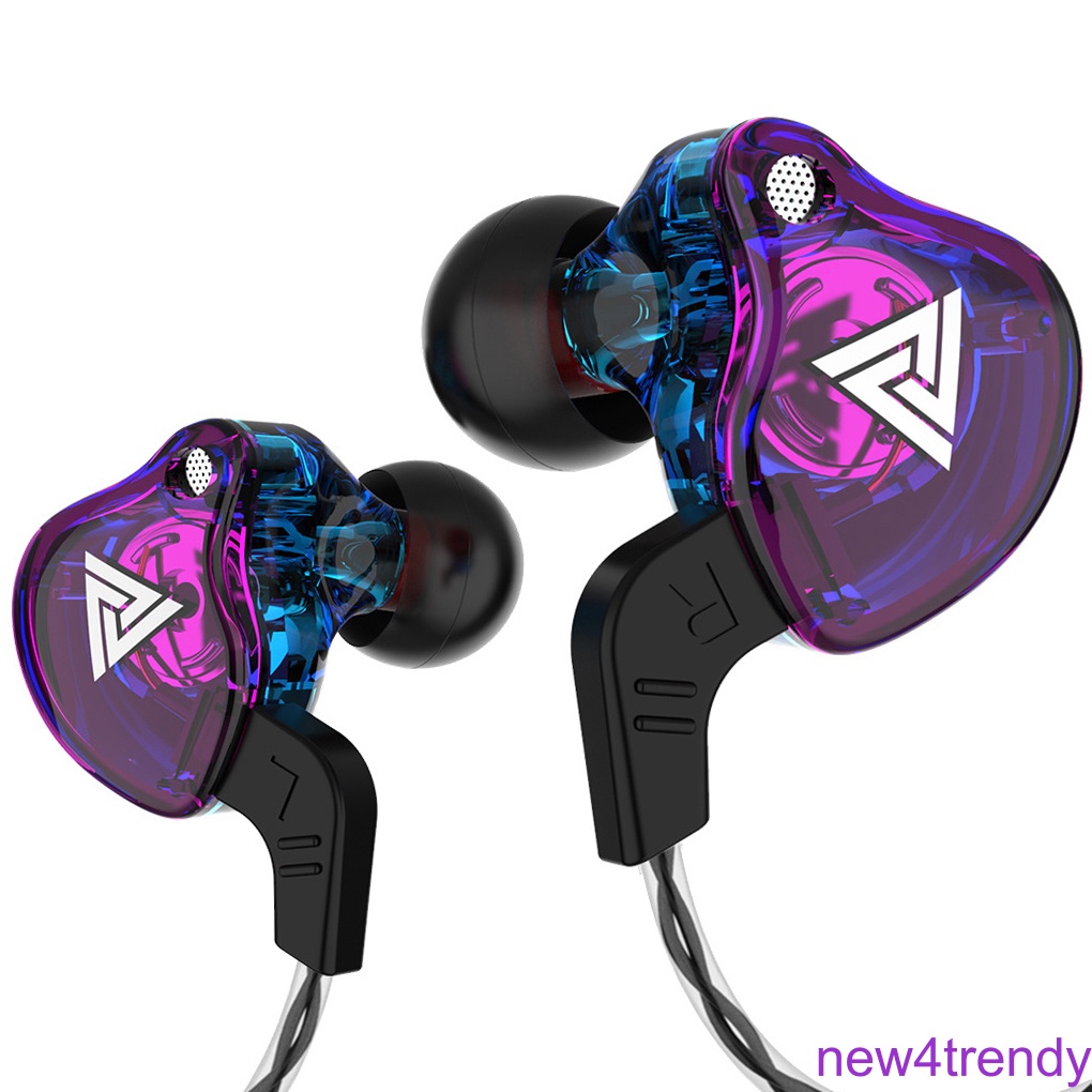 Cặp tai nghe nhét tai QKZ 3 5mm âm thanh HiFi có thể nghe MP3 MP4