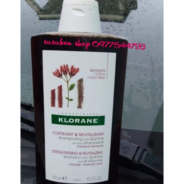 Dầu gội Klorane trị rụng tóc kích thích mọc tóc