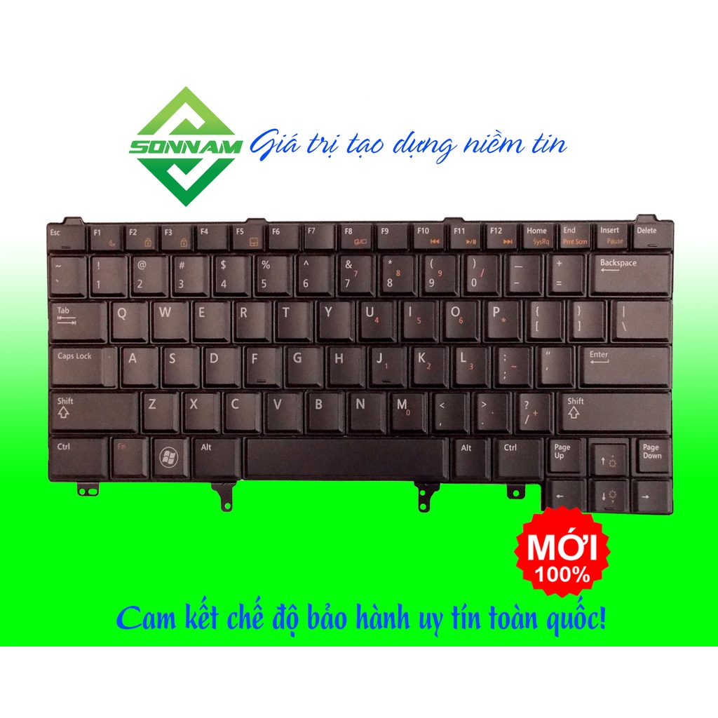 Bàn Phím Laptop Dell latitude E6420 5420 E6320 E6330 E6430 - Bảo Hành Đổi Mới