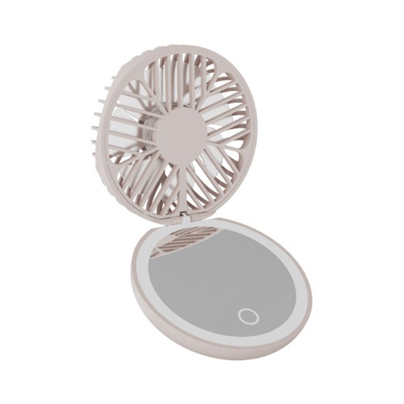 (Hàng Mới Về) Gương Trang Điểm Mini Cầm Tay Có Đèn Tiện Dụng | BigBuy360 - bigbuy360.vn
