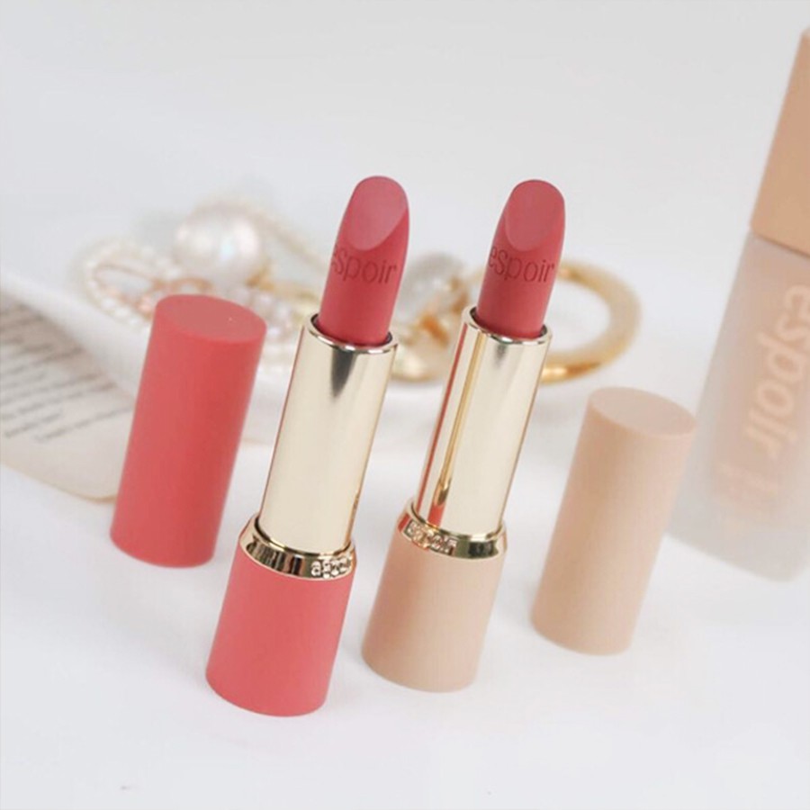 Son thỏi lì Espoir Colorful Nude Lipstick No Wear 3.4g (Phiên bản mới)