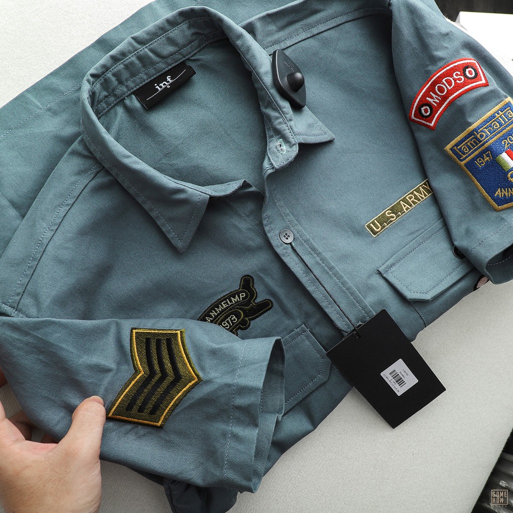 Áo Sơ Mi INF Cargo Logo 4M | BigBuy360 - bigbuy360.vn