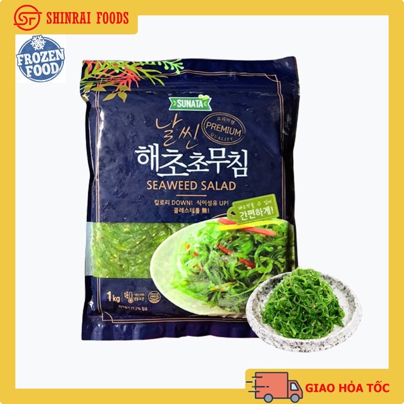 Salad rong biển cao cấp Hàn Quốc( túi zip 1kg)