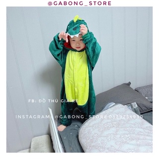 bộ đồ thú khủng long cho bé