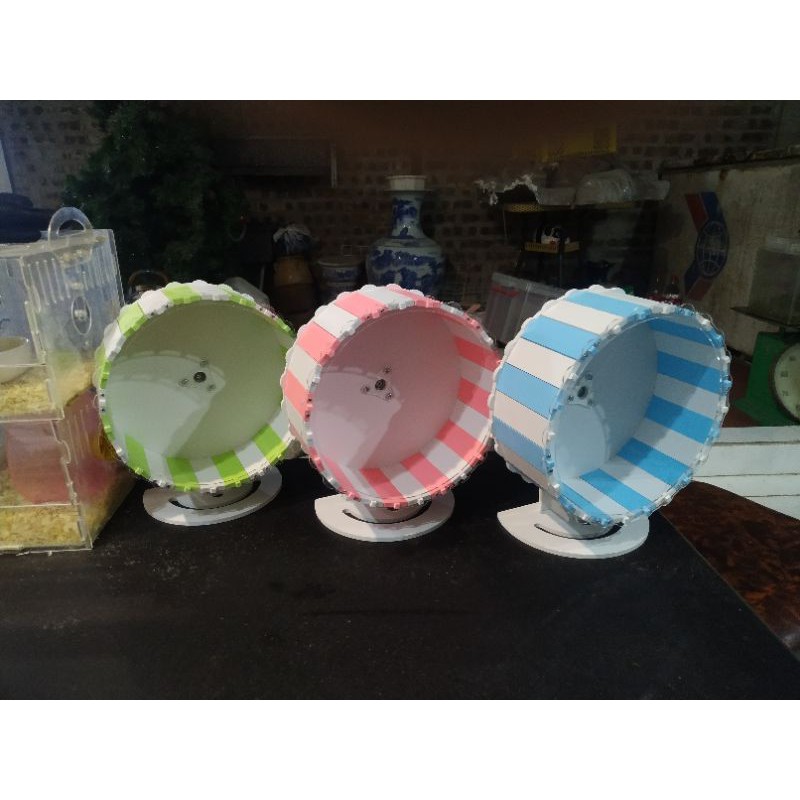 Wheel gỗ 22cm cho Hamster