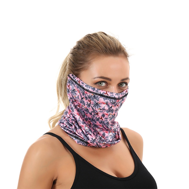 Khăn Quấn Đầu Gọn Nhẹ Thoáng Khí Thấm Hút Mồ Hôi In Họa Tiết Xinh Xắn