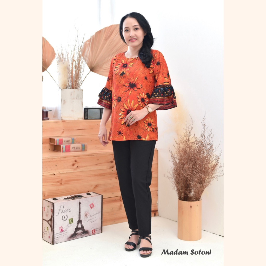 Madam Sotoni - Thời trang trung niên - Áo kiểu nữ trung niên - HWBC18