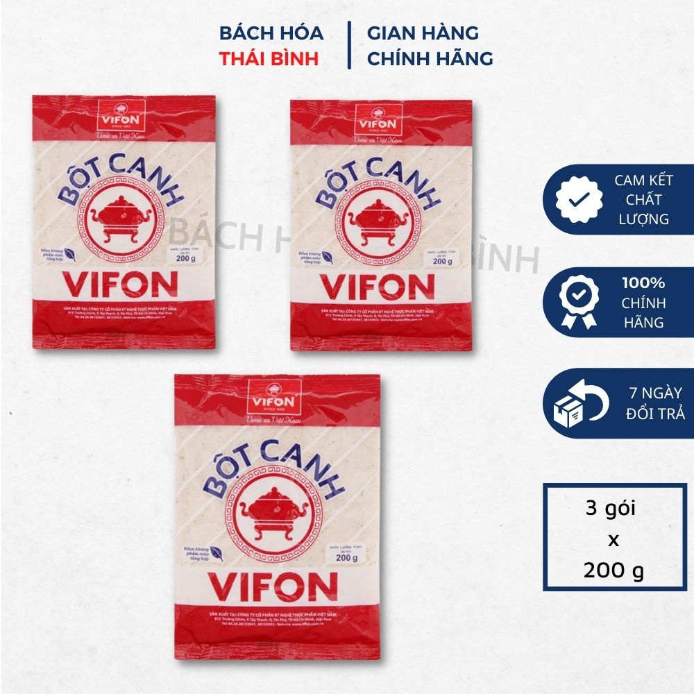 Combo 3 gói Bột canh Vifon 200g