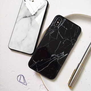 ốp lưng iphone vân đá lưng kính cho các dòng iphone 6 7 8 6pl 7pl 8pl x xs xr xsmax 11 11pro 11promax - shincase
