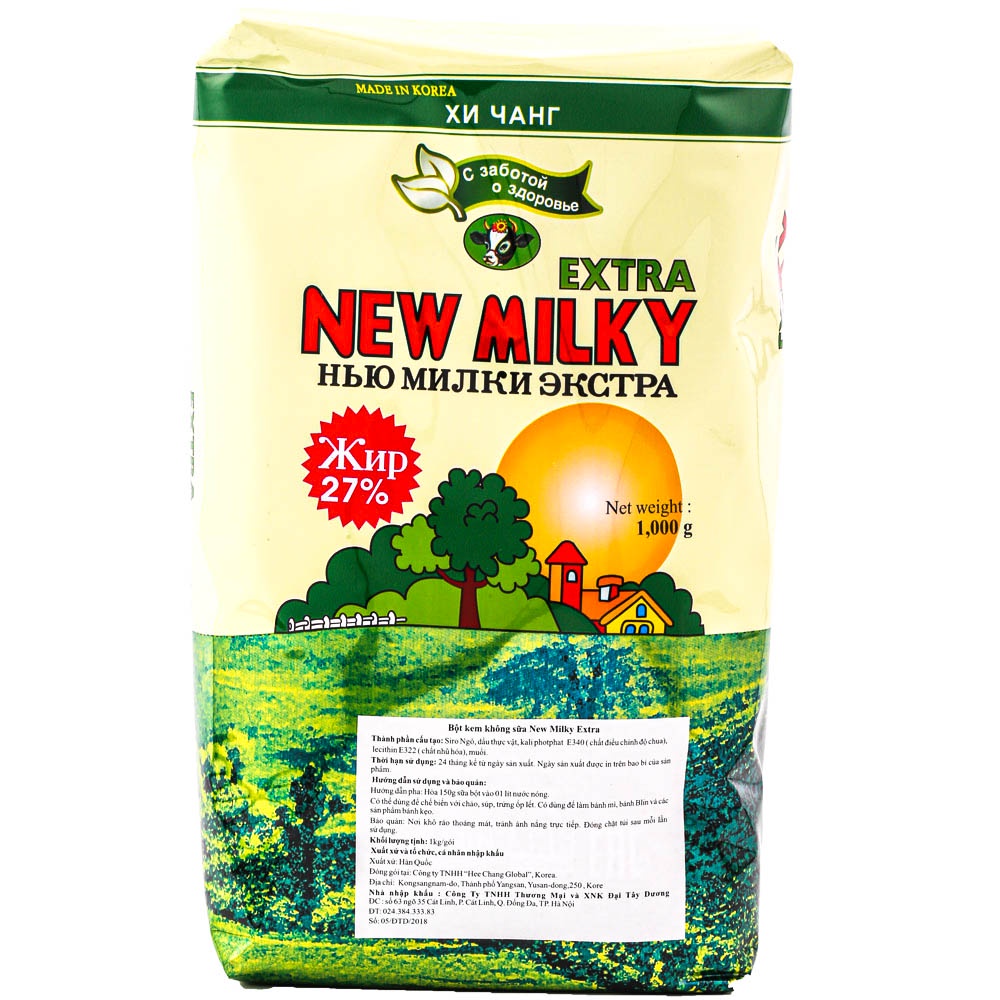 Sữa Béo Nga New Extra Milky Gói 1Kg