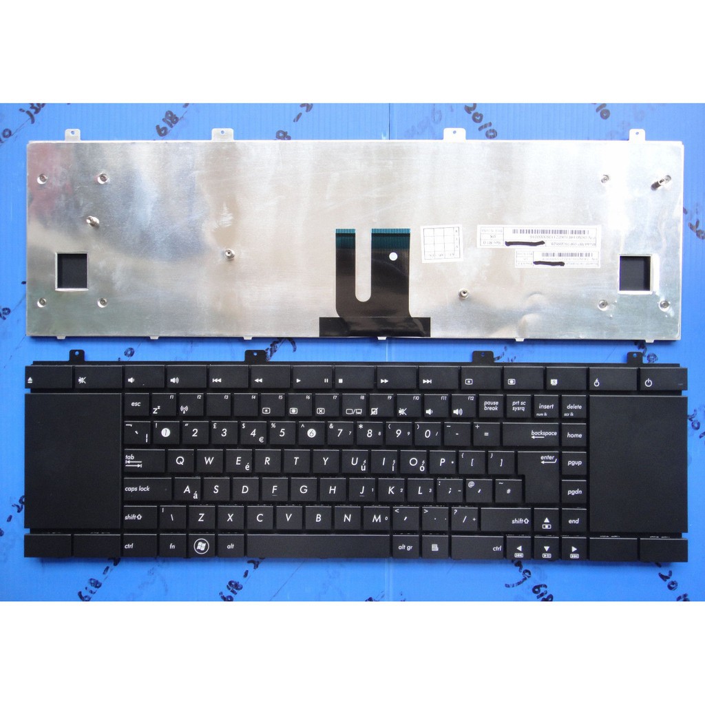 (KEYBOARD) BÀN PHÍM LAPTOP ASUS NX90J dùng cho NX90 NX90J NX90Jn NX90Jq NX90S NX90Sn