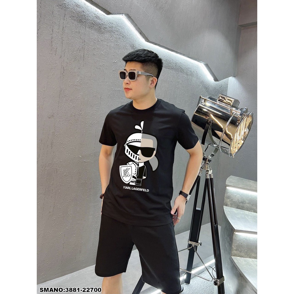 Áo Phông Nam Fendi In Hình Cậu Bé Cực Ngầu - Áo Phông Nam Nữ Fendi Chất Cotton Thoáng Mát Mềm Mịn DT FASHION MENWEAR
