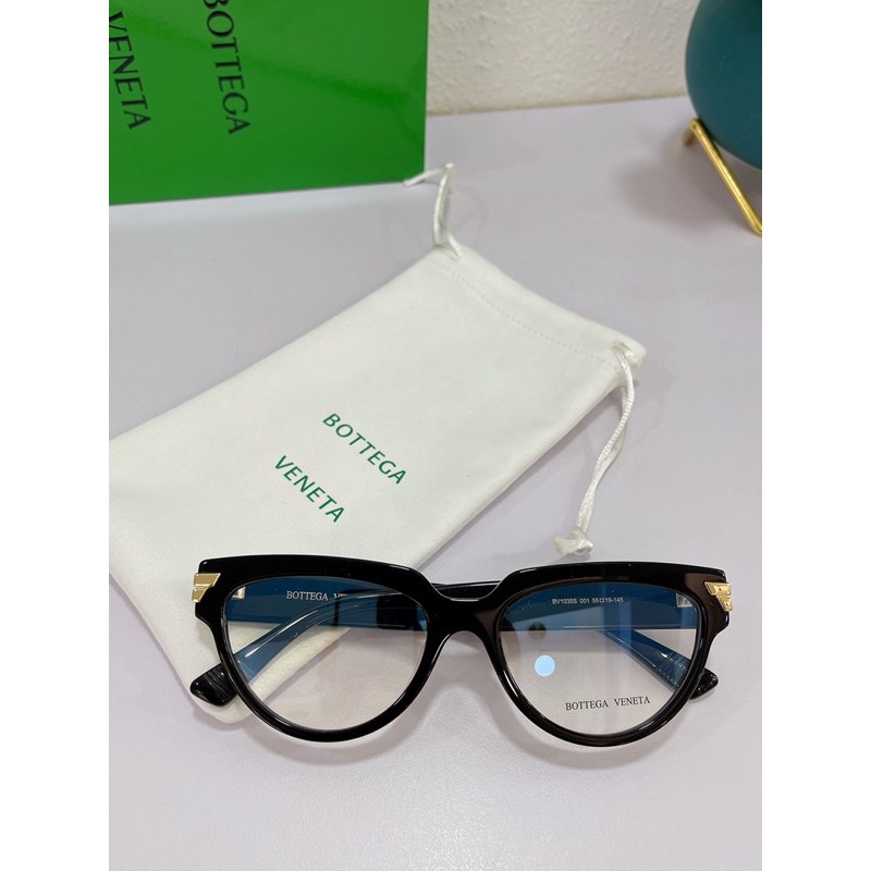 Kính thời trang nữ gọng nhựa mắt nhỏ mắt chống loá bottega veneta
