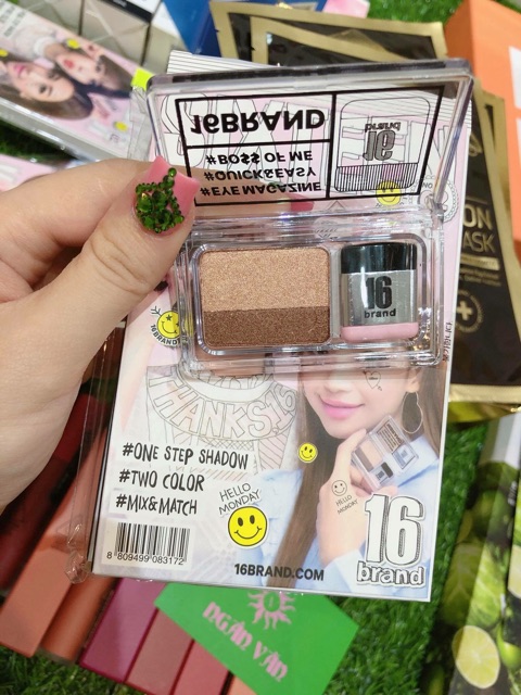 🍀Phấn Mắt "độc nhất vô nhị" SIXTEEN BRAND EYE MAGAZINE SHADOW