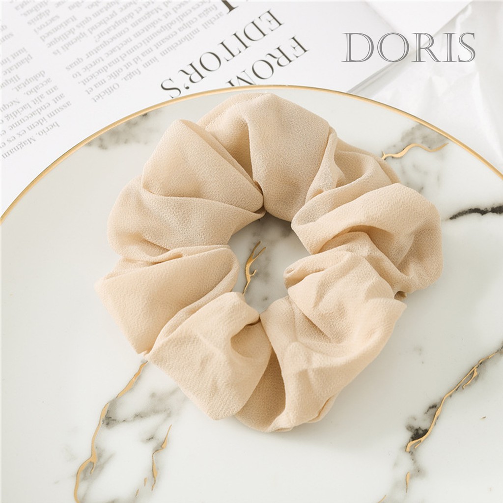 [Mã FAGOGO giảm 12% đơn 99K] Cột tóc Scrunchies Voan Gam Pastel Xinh Xắn - DORIS HOUSE | BigBuy360 - bigbuy360.vn