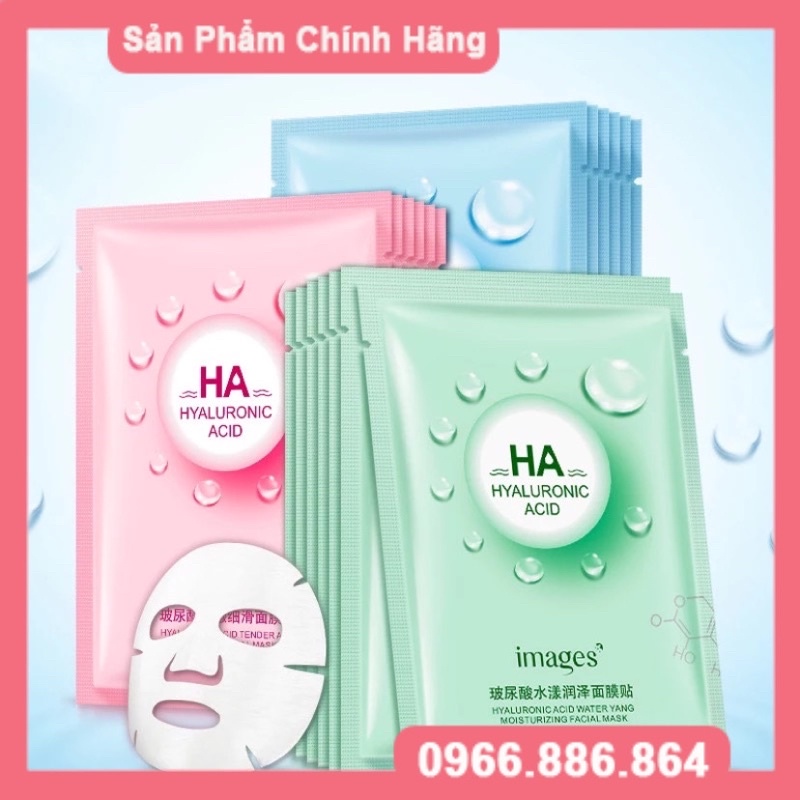 Mặt nạ HA dưỡng ẩm cấp nước dưỡng trắng da