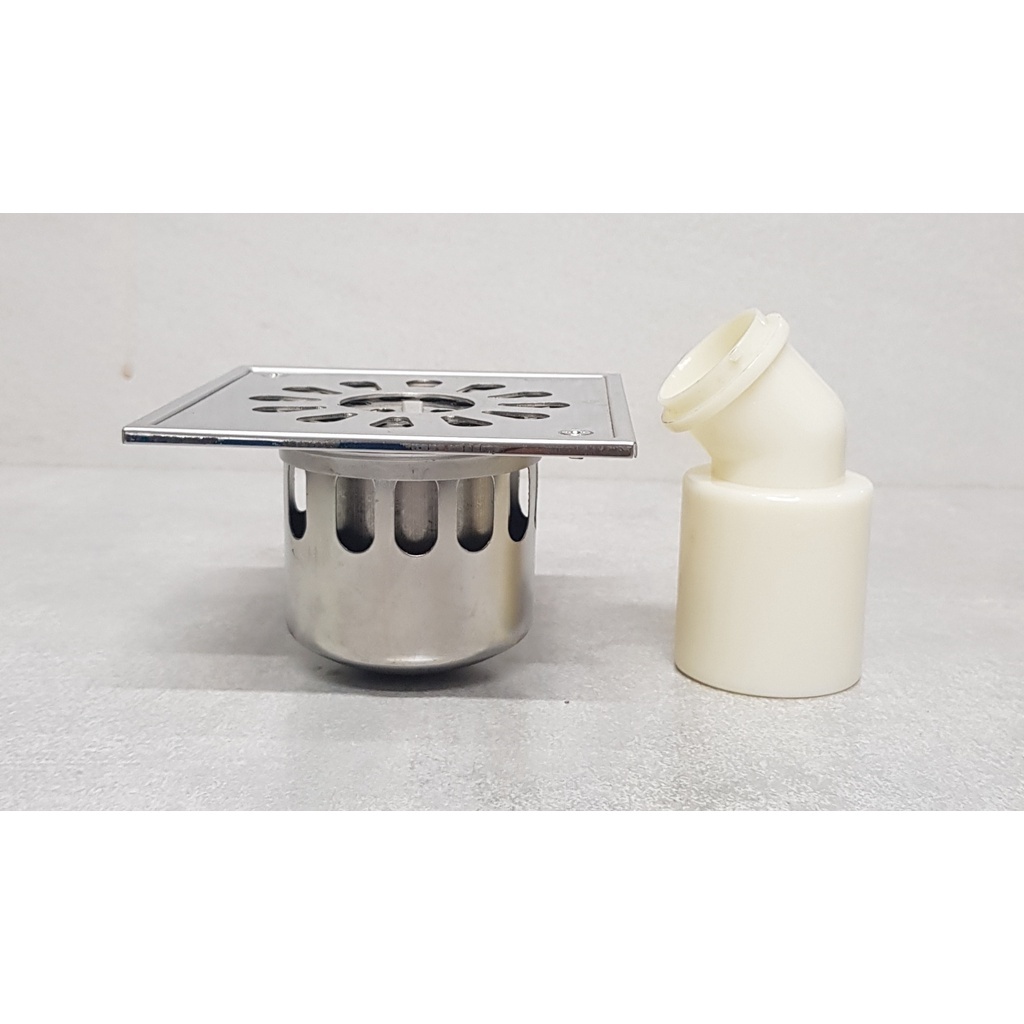 Ga Thoát Sàn Máy Giặt GeLer_ INOX 304 hàng cao cấp ngăn mùi tuyệt đối lắp được ống  F76, F90
