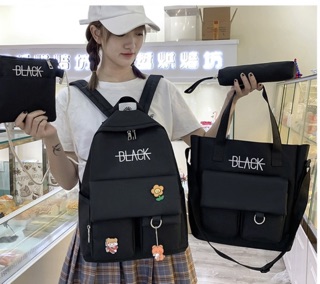 SET BALO 4 món - TÚI HỘP BLACK