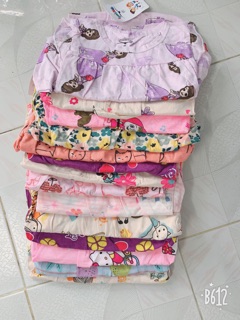 Bộ cotton giấy bé gái 7-22kg (ngẫu nhiên)