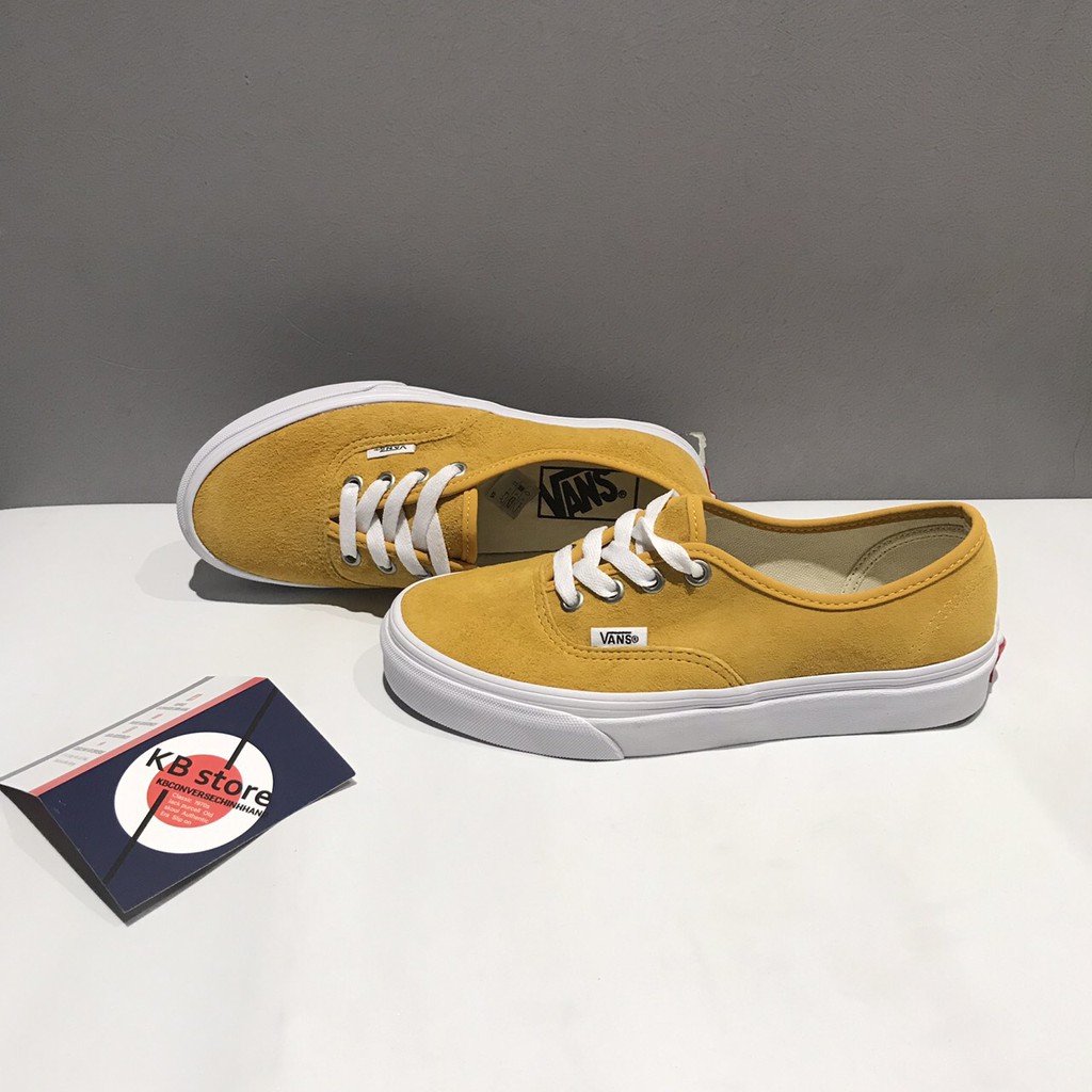 Giày Vans Authentic vàng nghệ chính hãng