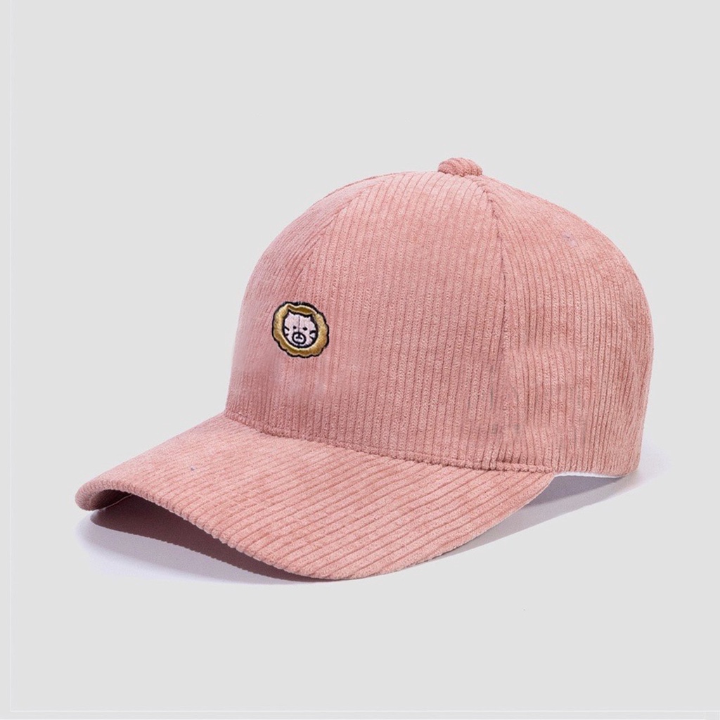 Mũ Lưỡi Trai Unisex Nam nữ Thêu Mặt Sư Tử 430 Phong Cách Thời Trang - Hata24h