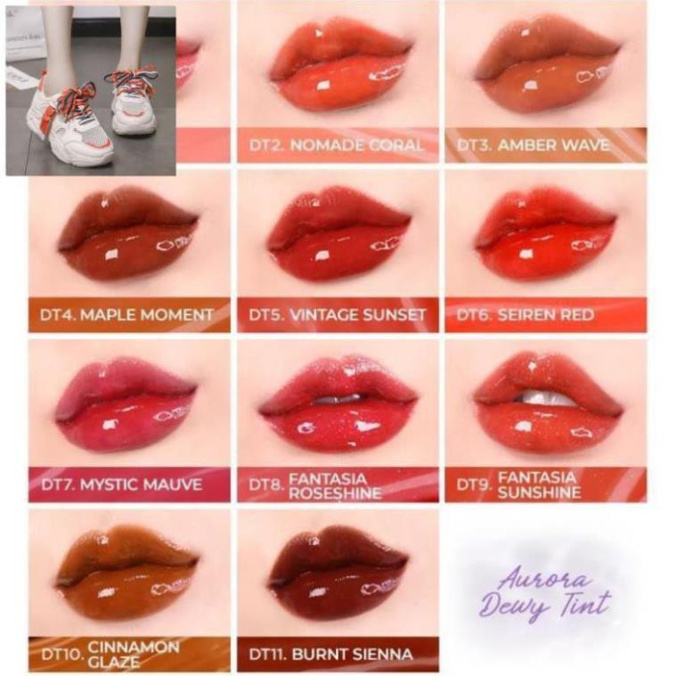 L94 -  Son Tint Bóng Cho Đôi Môi Căng Mọng Merzy Aurora Dewy Tint 5.5g | BigBuy360 - bigbuy360.vn