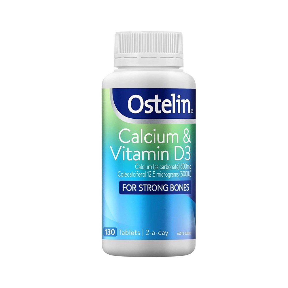 Canxi Ostelin Vitamin D3 - Ostelin Kids Calcium bổ xung canxi D3 cho bé và bà bầu