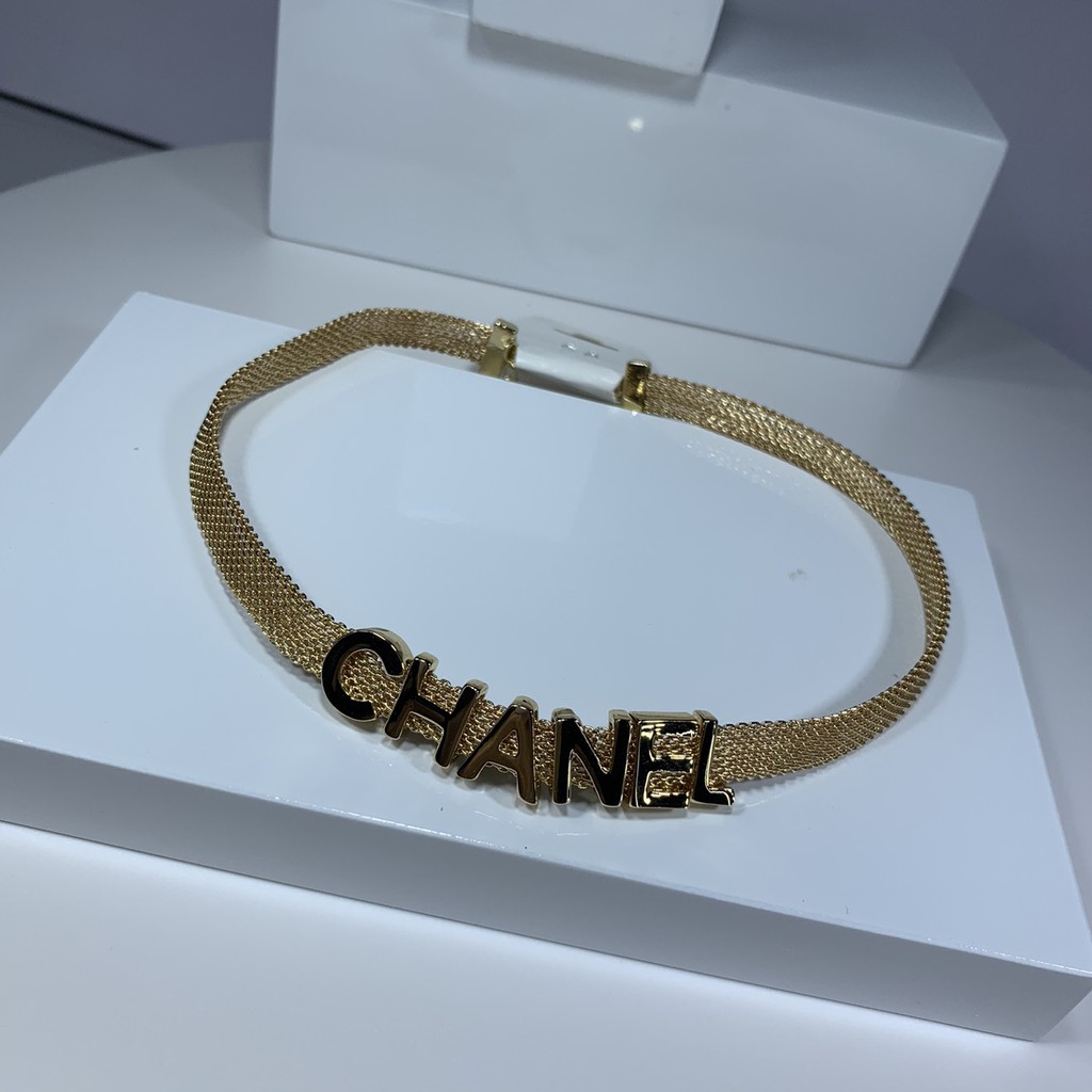 [Mã FAJGT8 giảm 15% đơn 99K] [HÀNG MỚI] Vòng Chocker Nữ Chanel Hợp Kim Không Phai- GH102