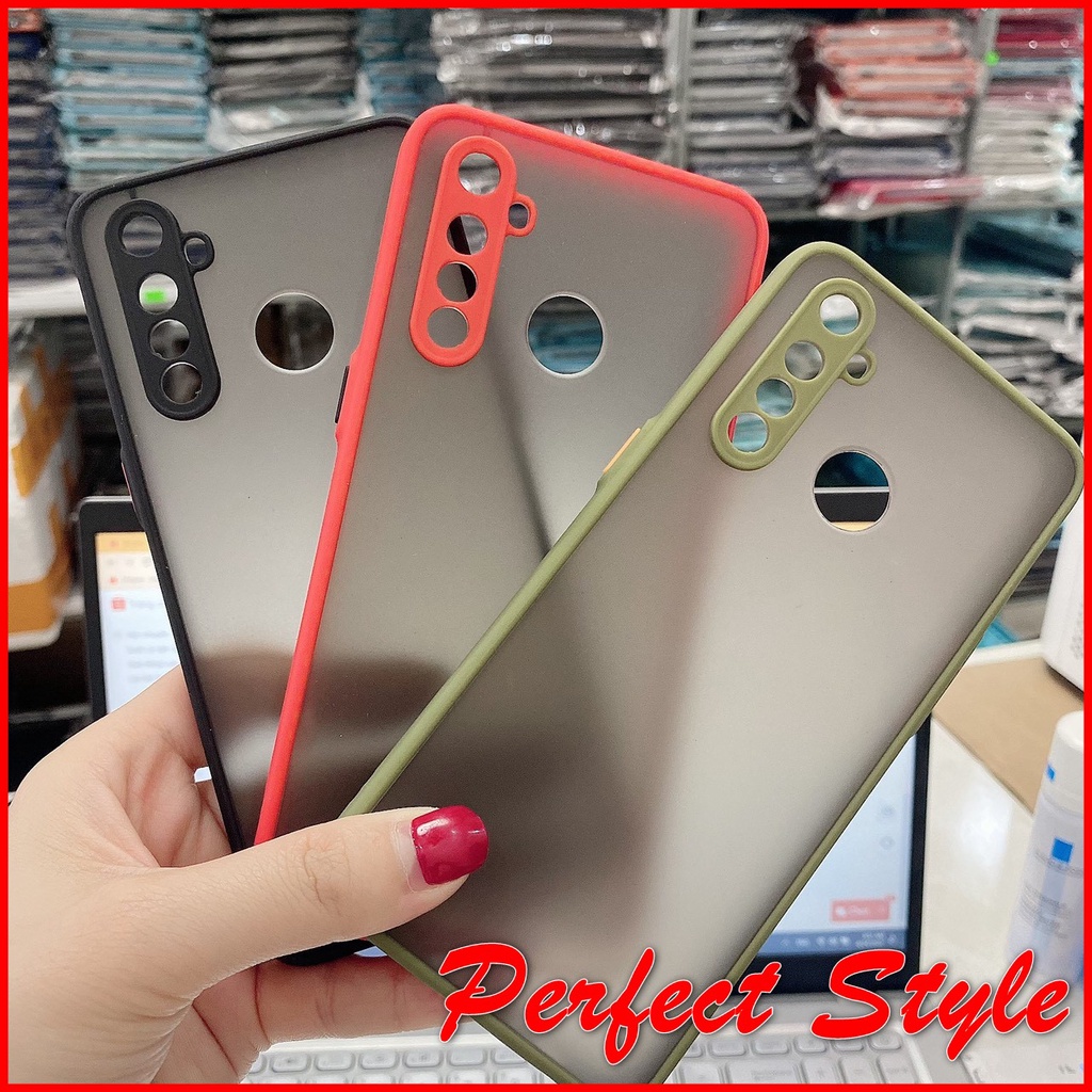 Ốp lưng cao su non Realme Q - realme 5 pro