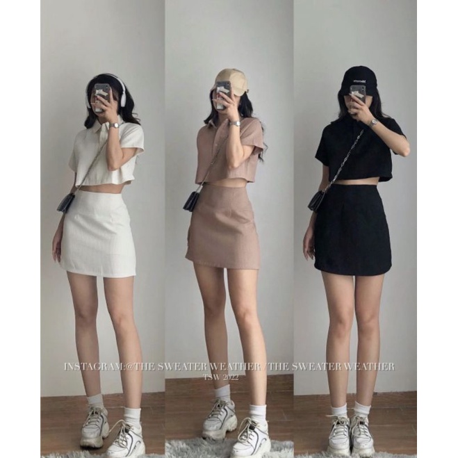 Set xốp hot 3 màu đen, nâu, xanh lá vintage kèm ảnh thật