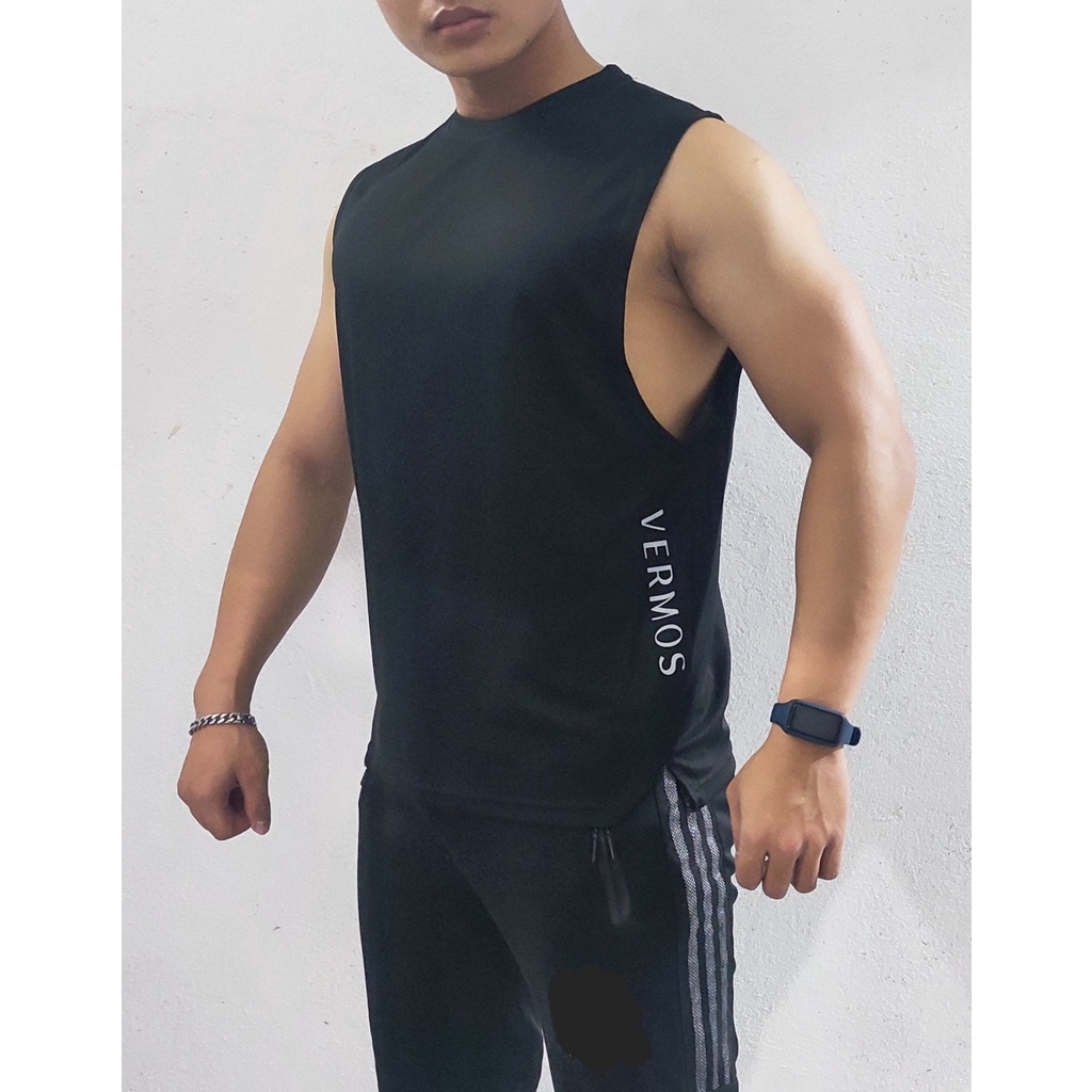 Áo Ba Lỗ Tập Gym Nam,Áo Tanktop VERMOS V5