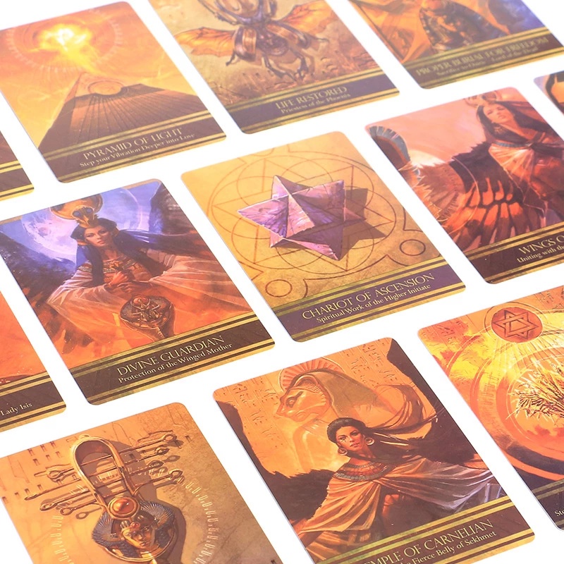 ISIS Oracle 44 Cards Tarot Card Game Bộ Bài Tarot 44 Lá Chất Lượng Cao