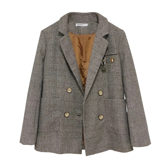 Áo vest dạ kẻ hàng loại 1 (kèm video thật) | BigBuy360 - bigbuy360.vn