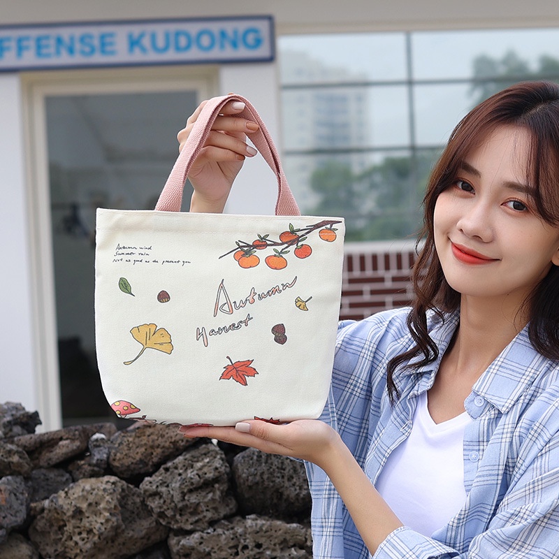 Túi xách tote DORRIKEY Ttf039 chất liệu vải thời trang 2022 cho nữ