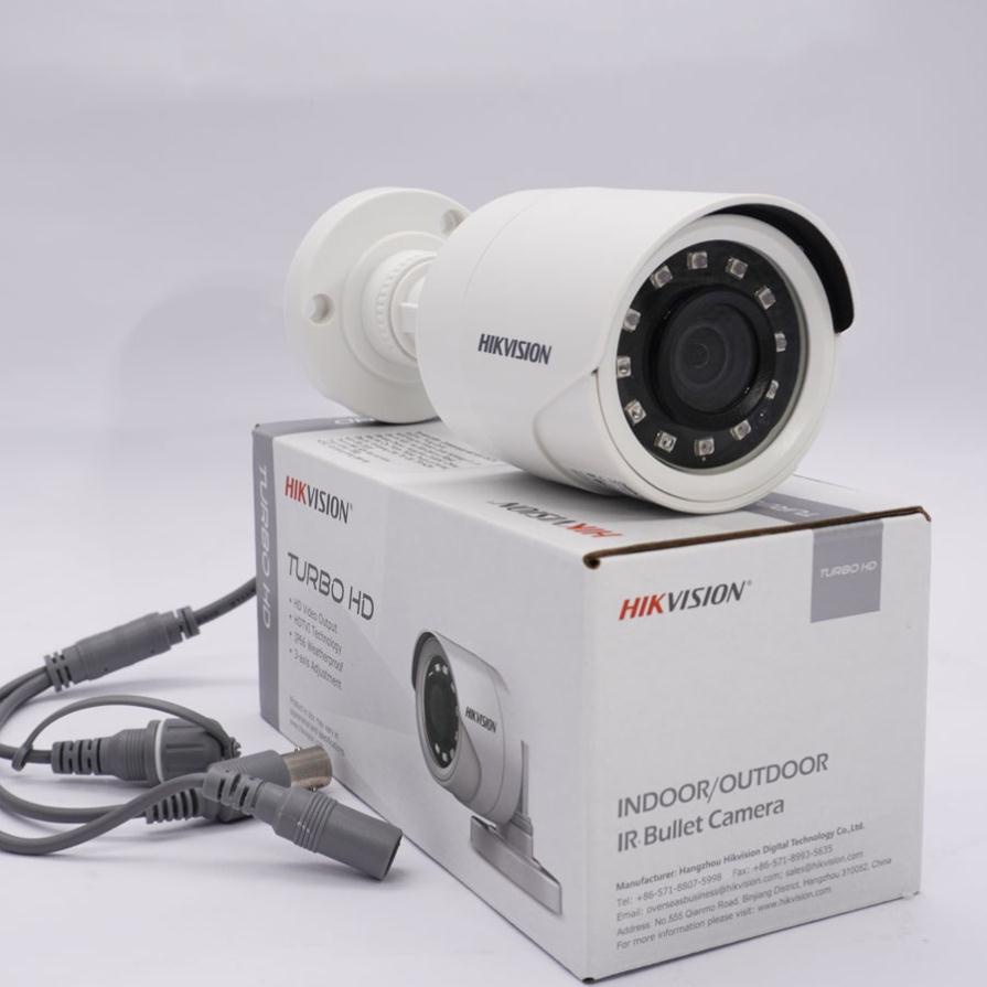 [ XẢ KHO] Camera hikvision ngoài trời DS-2CE16B2-IPF/IF vỏ nhựa, vỏ sắt 4 chế độ, hồng ngoại 20m