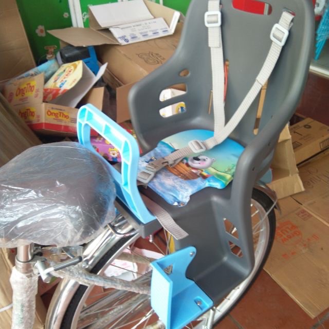 Ghế nhựa ngồi xe đạp và xe đạp điện chính hãng Song long hangg vn chất lượng cao