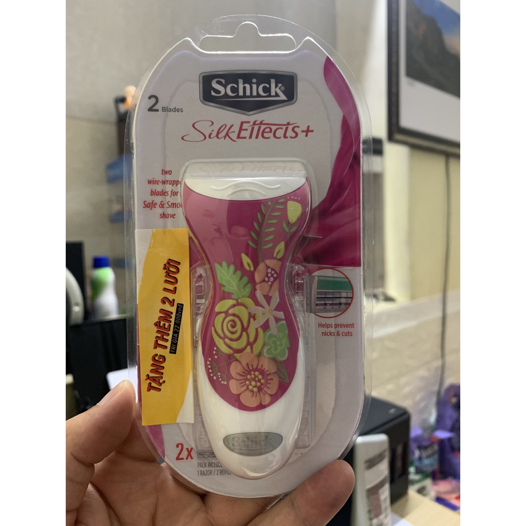 DAO CẠO NỮ Schick Silk Effects+ chính hãng