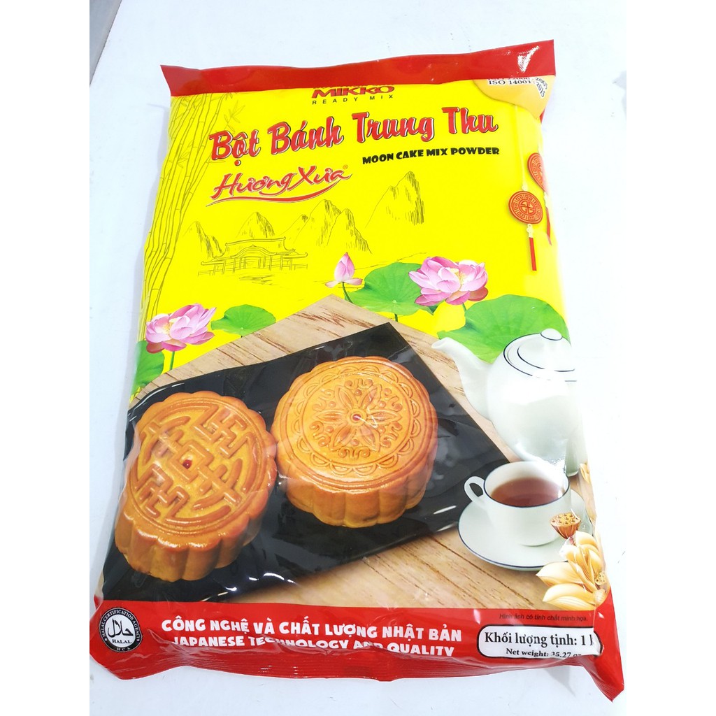 Bột bánh trung thu nướng Mikko-1kg ⚡ GIÁ TỐT NHẤT ⚡ bột làm bánh trung thu đơn giản tại nhà siêu ngon