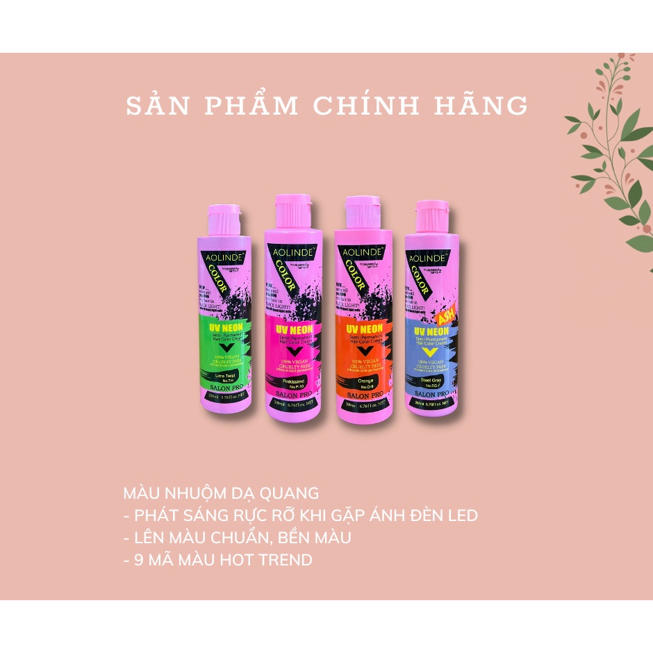 Màu nhuộm dạ quang