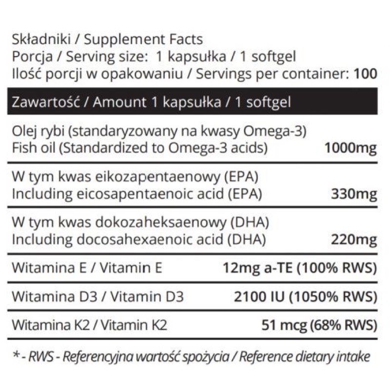 OMEGA 3 + VIT D3 + VIT K2 + E  SOWELO - BẢO VỆ XƯƠNG KHỚP VÀ CHĂM SÓC SỨC KHOẺ TOÀN DIỆN