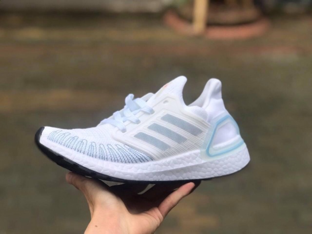 Giày thể thao Sneaker Ultra Boost 6.0 Trắng Xanh