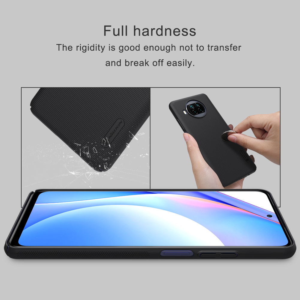 Ốp điện thoại NILLKIN bằng PC cứng mặt nhám chống sốc thích hợp cho Xiaomi Mi 10t Lite
