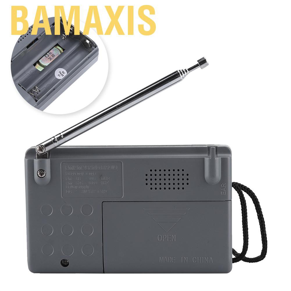 Radio Mini Đa Năng Bỏ Túi Bamaxis Am / Fm Bc-R119