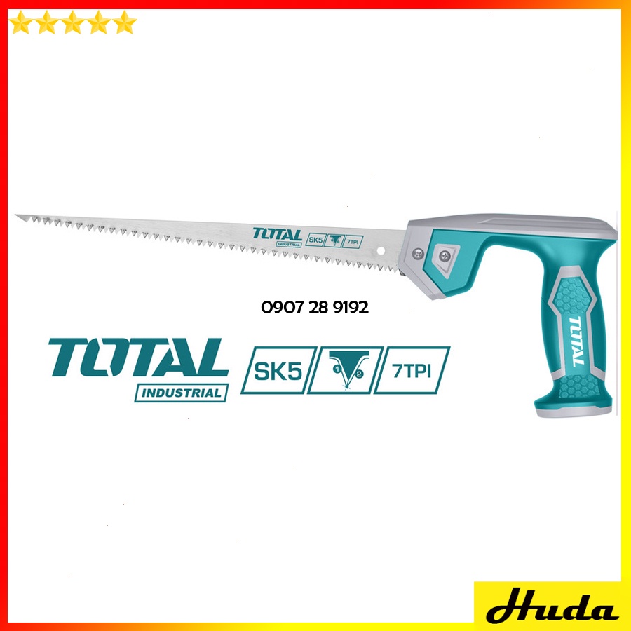 Cưa tay cắt nhanh hình compa dài 300mm Total Ingco răng cưa chịu nhiệt