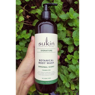 [SALE XẢ HÀNG][SUKIN] Sữa Tắm Thảo Dược Sukin Botanical Body Wash 500ml