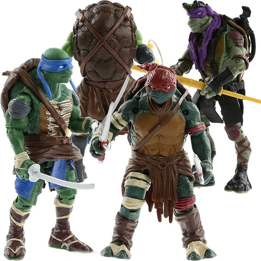 Mô Hình Ninja Rùa - 4 Nhân Vật